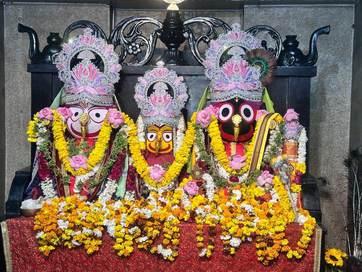 Jagannath,Baldev and Shubhadra Maharani | shri Jagannath Temple Delhi 